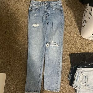 Levi Jeans, Worn